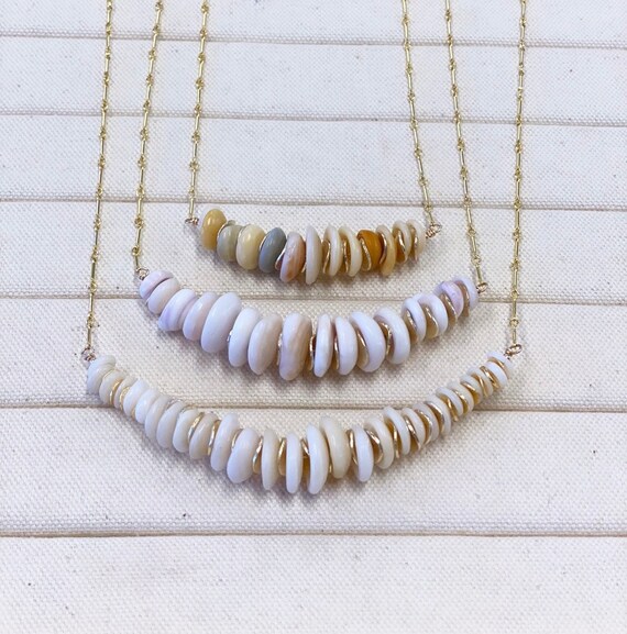 Etsy puka deals shell necklace
