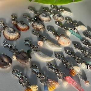 Kauai shell charm key chain