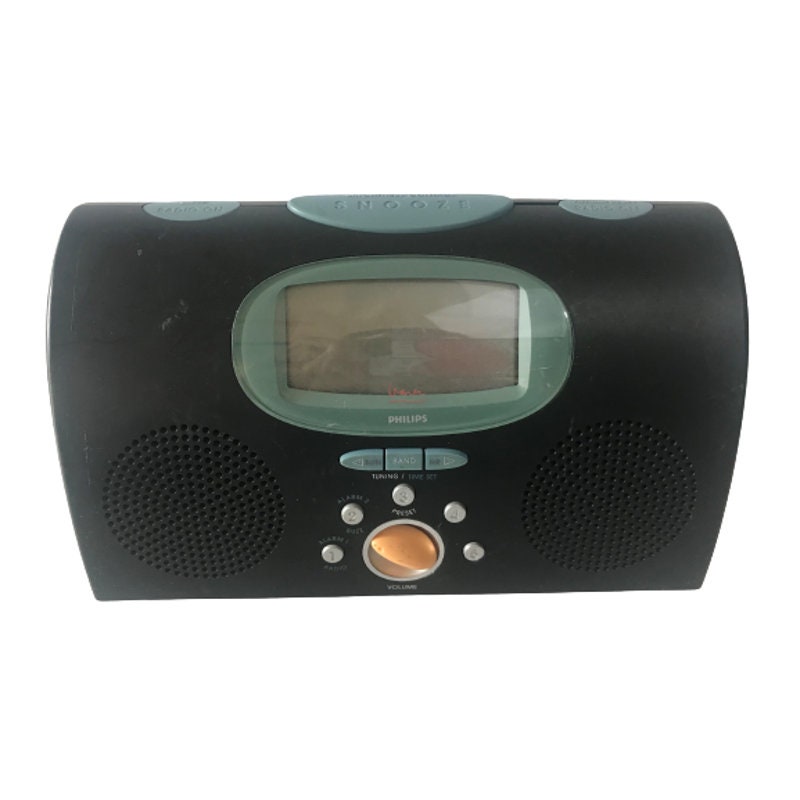 ビンテージPhilips Michael Graves FM AMラジオ 時計 ビンテージPhilips Michael Graves FM AMラジオ 時計 ビンテージ