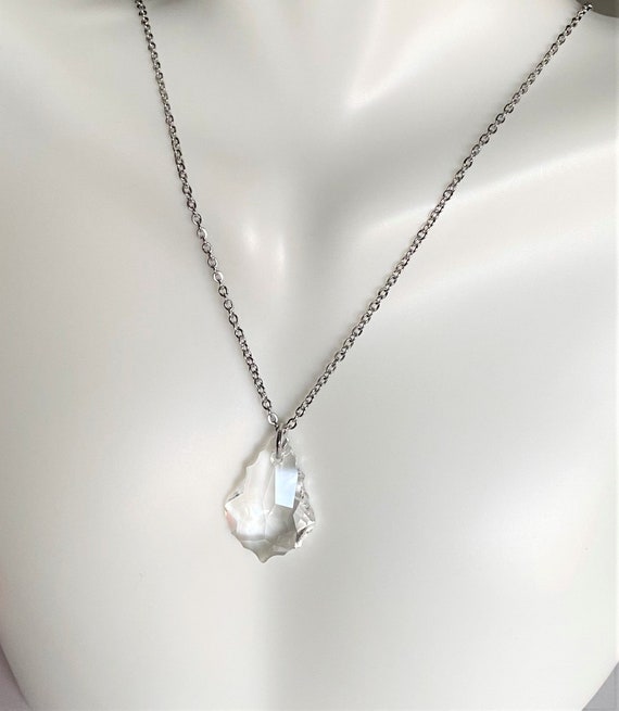 Swarovski Baroque Austrian Crystal Pendant Necklace, Women's