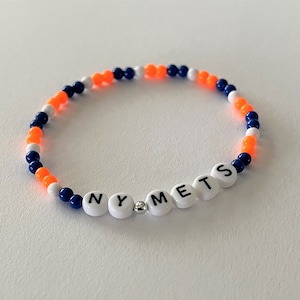 NY Mets Baseball Bracelet