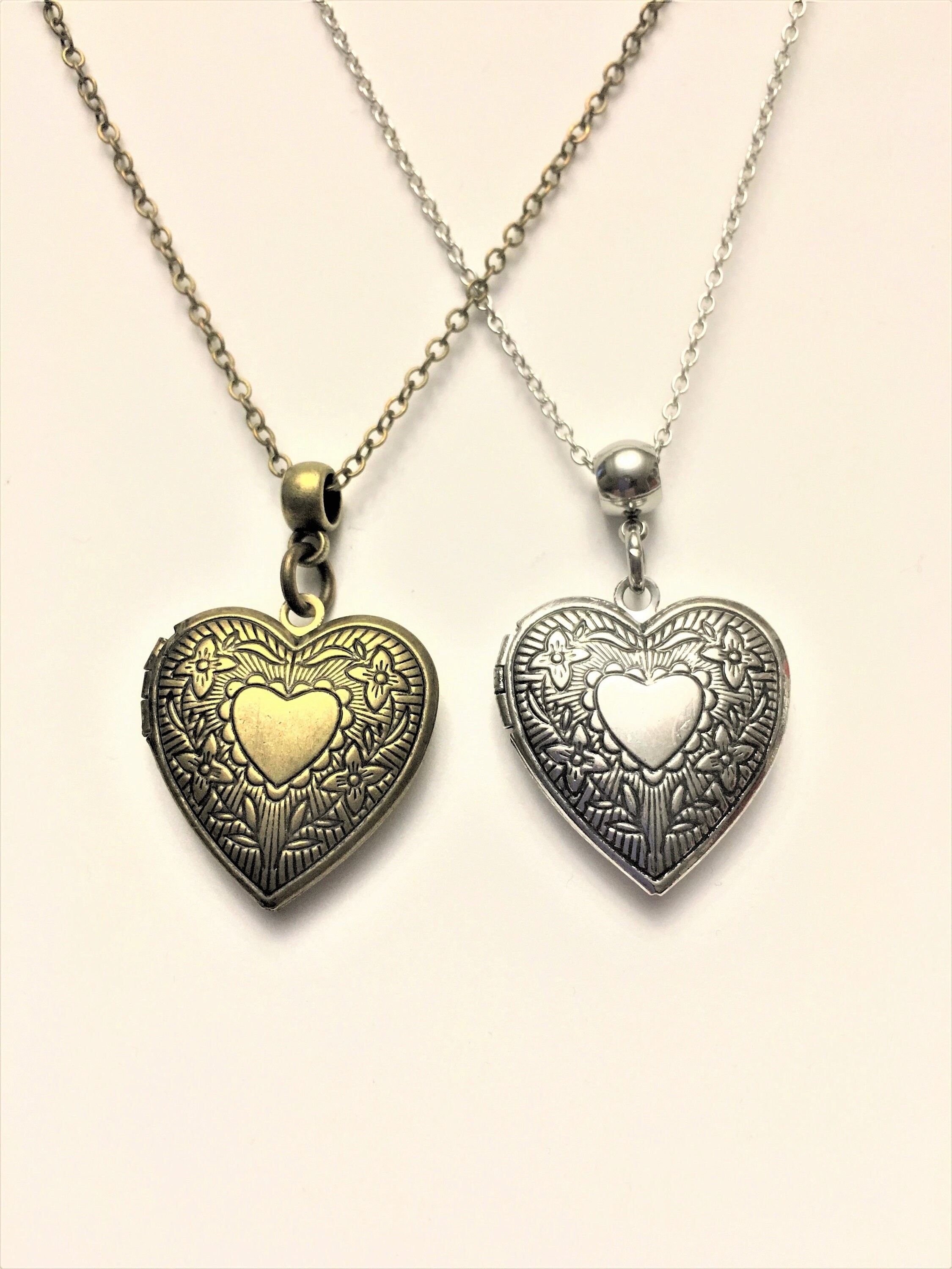 Victorian Style Antique Heart Locket 