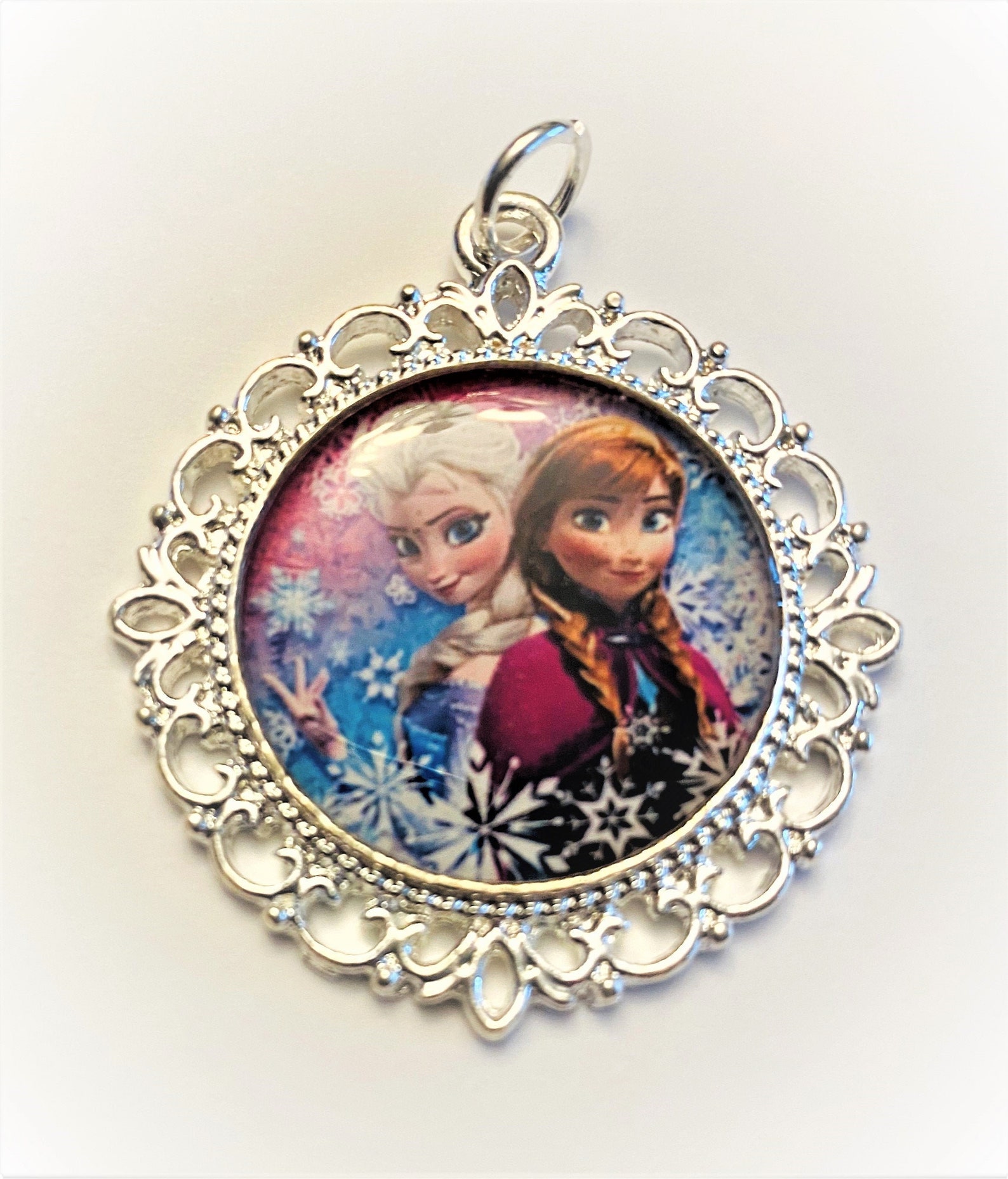 Buy Frozen Elsa Anna Pendant Necklace Little Girl Necklace Online in