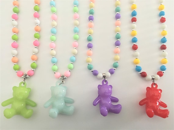 3D Unisex Niños Regalo Colorida Joyería Collar Niñas Bebé Niños Niños pequeños Reino Unido