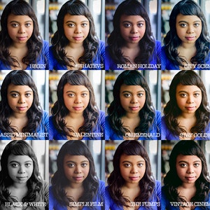 12 Portrait Lightroom Presets