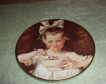 Sale Corn Flake Girl  1977 First Edition Collectors Plate