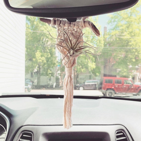 Macrame car plant hanger outlet