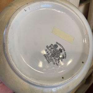 Antique Ironstone China J & G Meakin Hanley England Chamber Pot Bowl ...