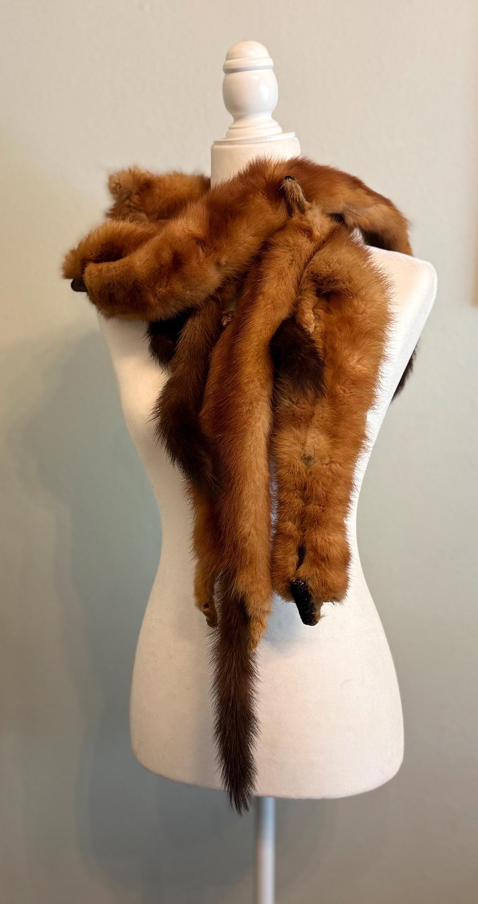 Mink Stole Scarf - Etsy display picture 1
