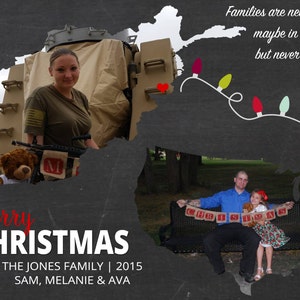 Cartão de Natal, Cartão de Natal com foto, Cartão de Natal com foto, Frente e verso, Cartão de Natal para impressão faça você mesmo, Cartão de Natal de implantação, Países
