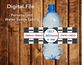 Thomas the Train Water Bottle Labels - Etsy