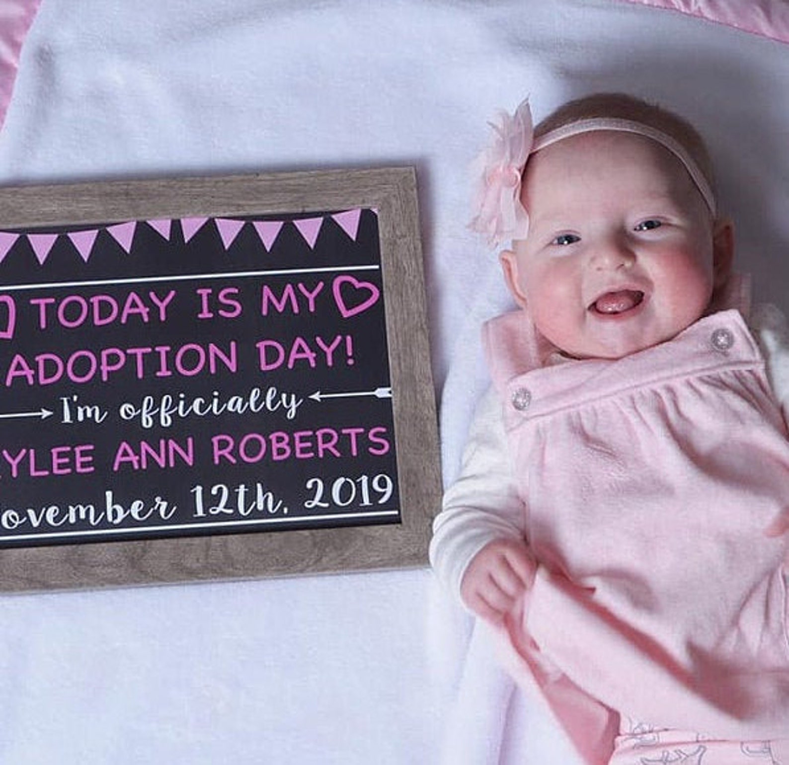 Adoption Announcement Adoption Day Printable Adoption | Etsy