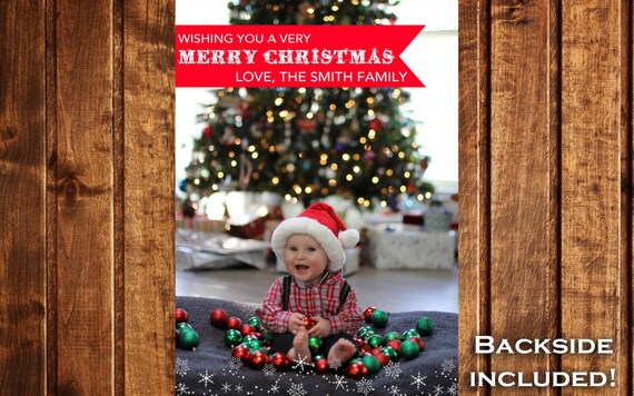 Christmas Card Photo Christmas Card Photo Holiday Card | Etsy