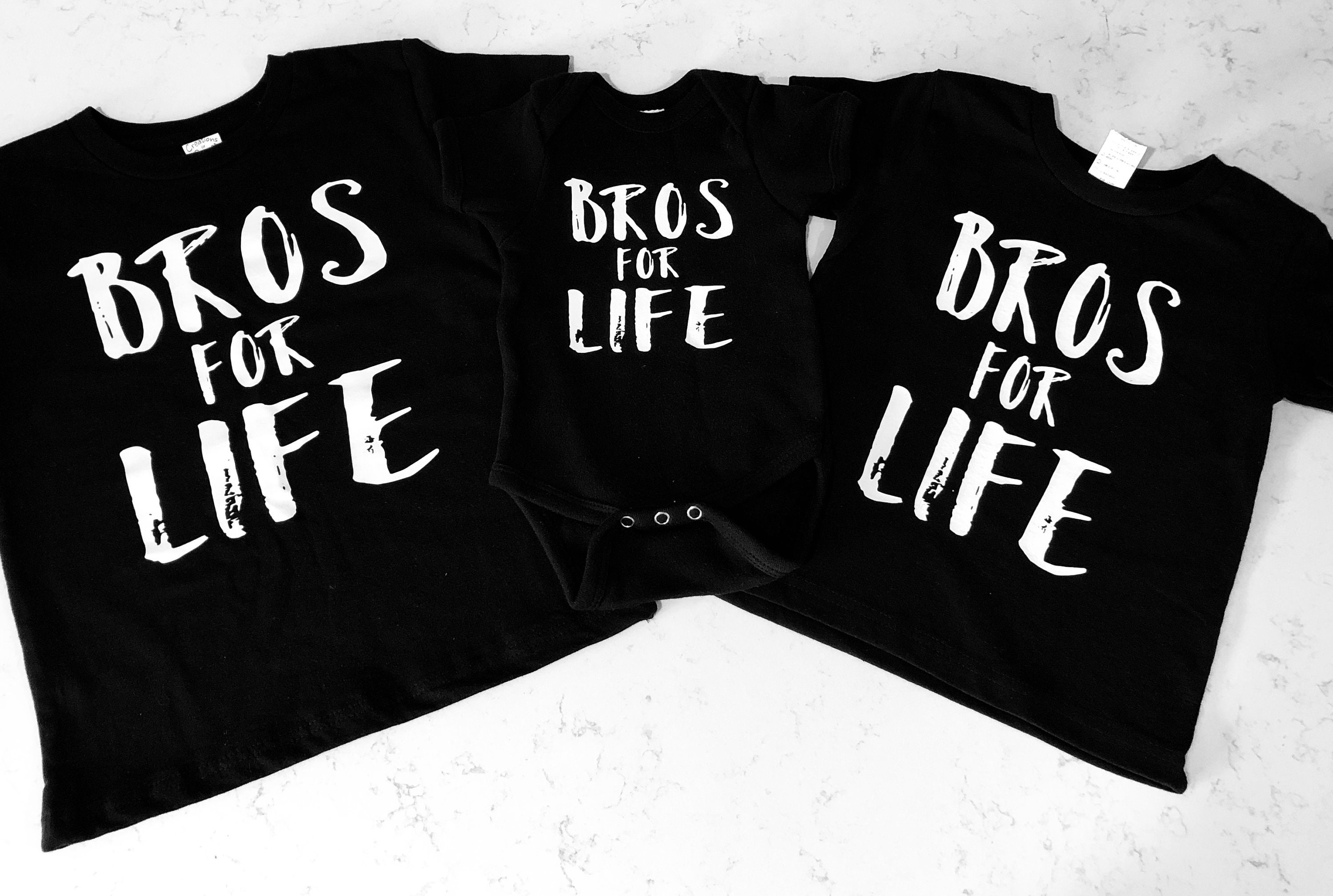 Matching Brother Shirts Bros For Life Shirts Brother Etsy
