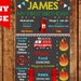 Firetruck Chalkboard, Firetruck Birthday Party, Firetruck Birthday Board, Fireman, Birthday Chalkboard, Fireman Birthday, Digital File