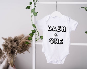 First Birthday, Personalized birthday shirt, first birthday shirt, first birthday bodysuit, name shirt, Baby shower Gift, 1st Birthday Shirt