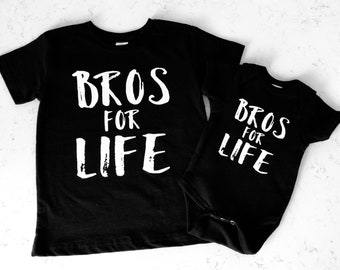 Matching Brother Shirts, Bros For Life Shirts, Brother Outfits, Big Brother Little Brother Shirt, Shirts for Brothers Boys, Brother Tshirt