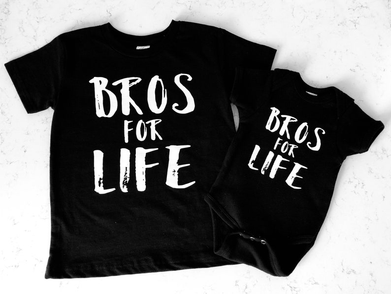 Matching Brother Shirts Bros for Life Shirts Brother Etsy