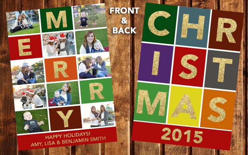 Christmas Card Photo Christmas Card Photo Holiday Card | Etsy