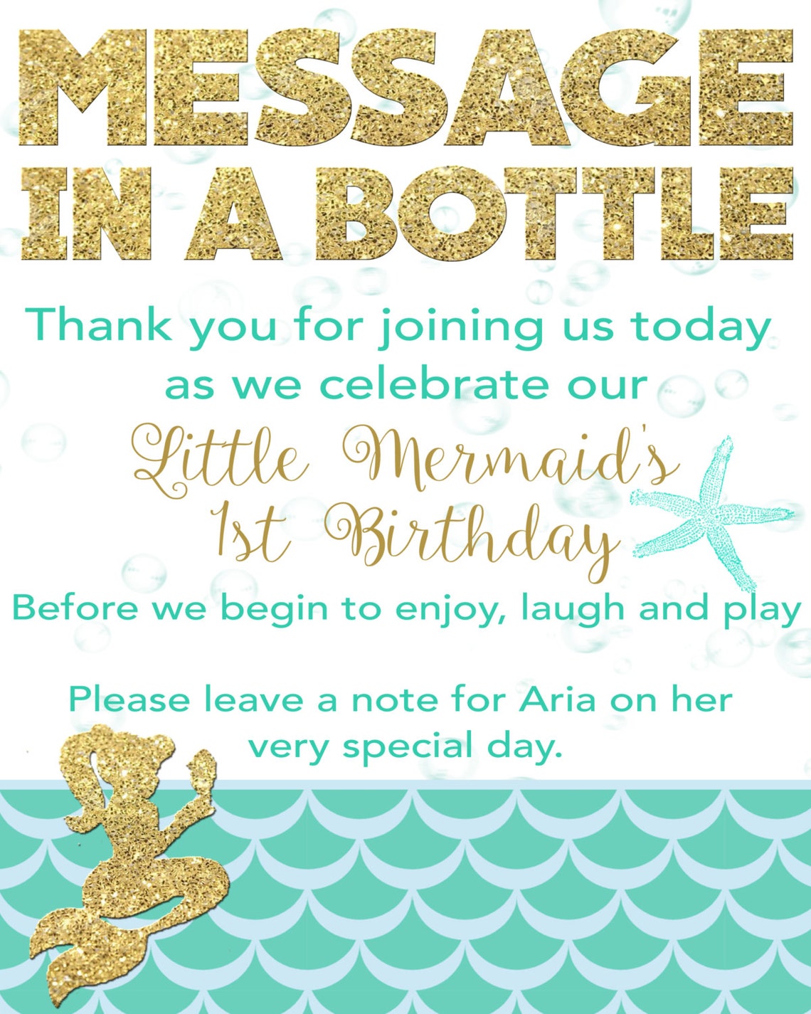 mermaid-guest-book-sign-under-the-sea-guest-book-sign-little-etsy