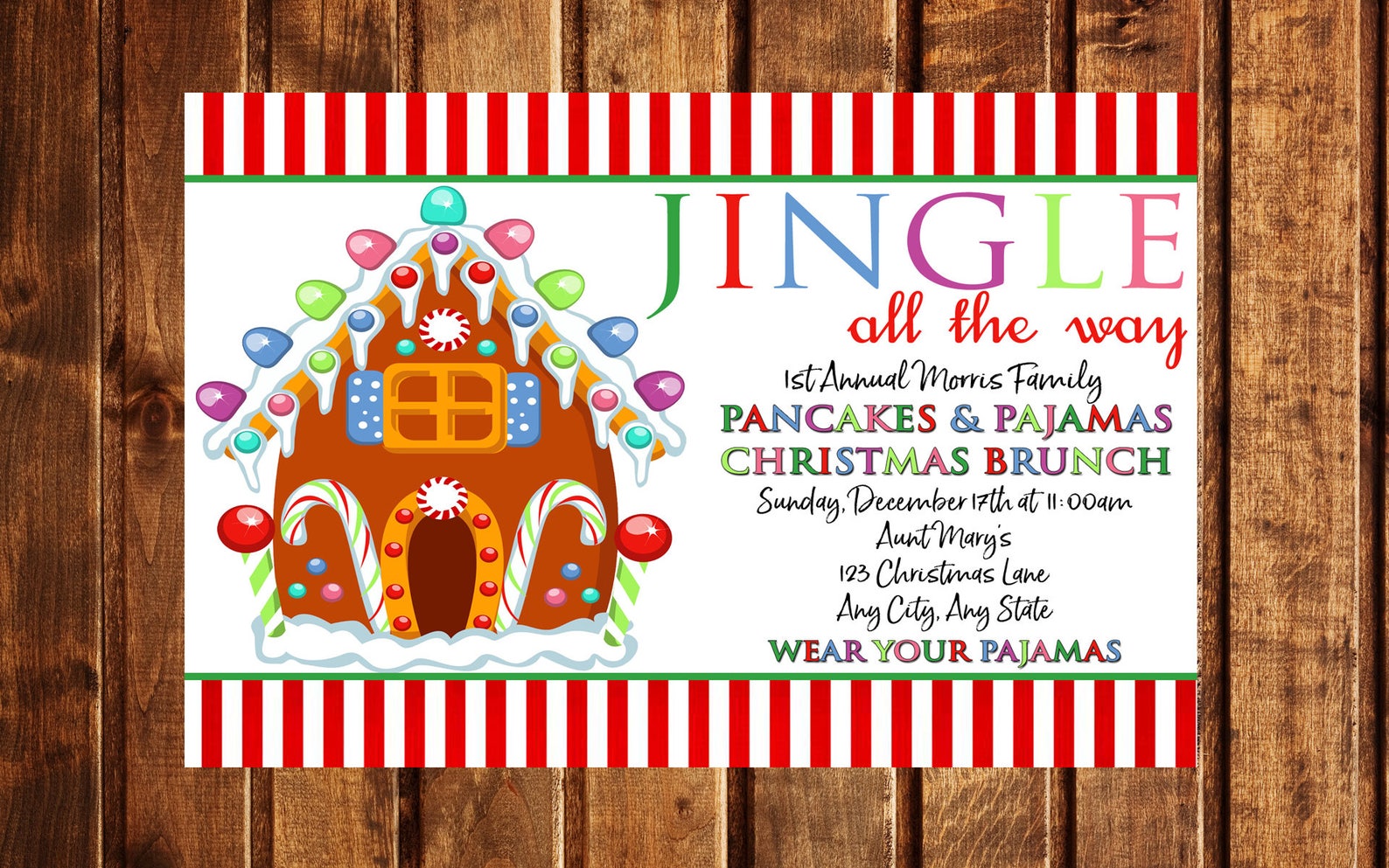 Christmas Brunch Invitation Gingerbread House Invitation Etsy christmas-brunch-invitation-gingerbread-house-invitation-etsy