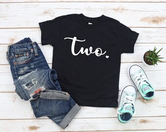 Personalized Birthday T-Shirt, Birthday Boy Shirt, two Year Old Birthday Shirt, 2nd Birthday, second Birthday, Kids Birthday Shirt, party