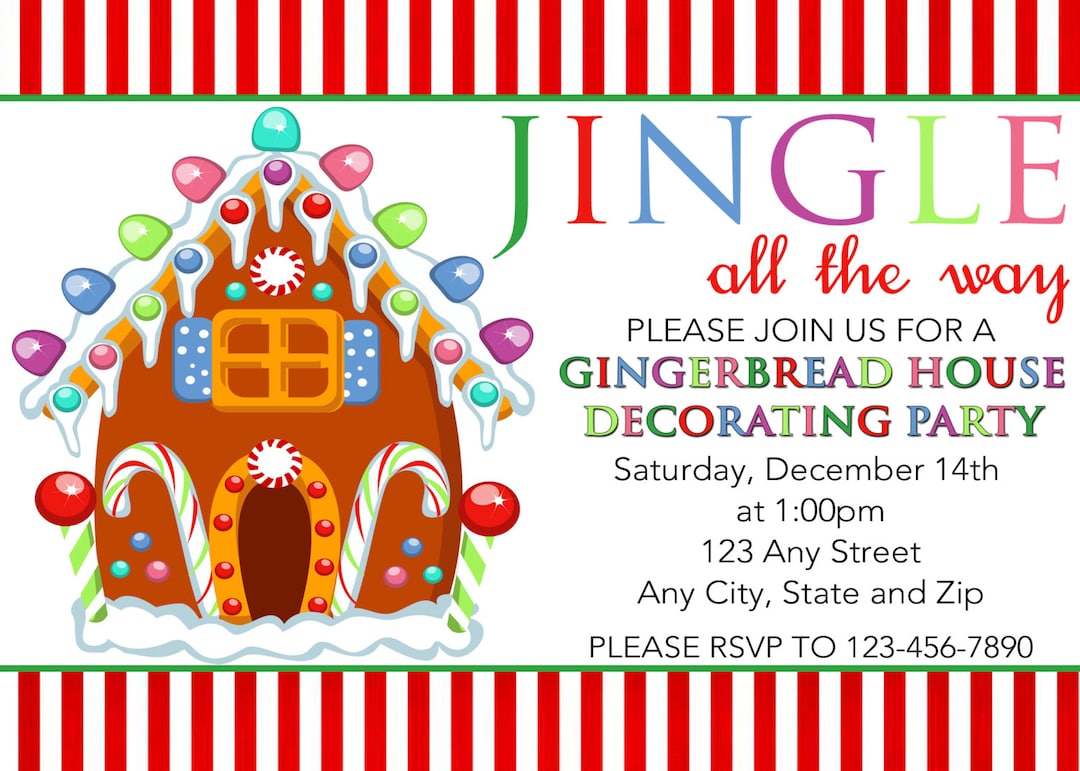gingerbread-house-decorating-party-invitation-gingerbread-invitation-holiday-card-double-sided-diy-printable-christmas-card-etsy