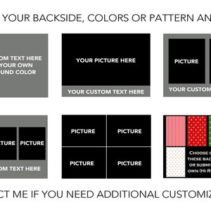 Complemento: Design traseiro personalizado