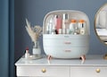 Large Cosmetic Storage Box - Waterproof Dustproof Desktop Beauty Makeup Organizer Skin Care Storage Drawer product logo