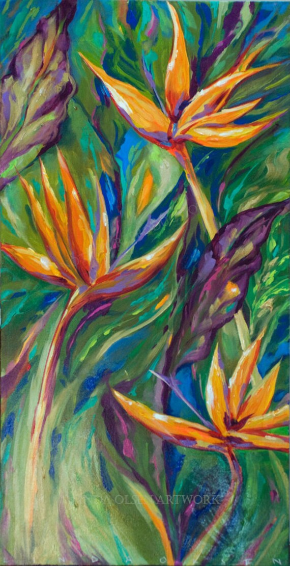 Items similar to Birds of Paradise on Etsy