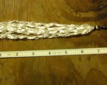 Gar Catcher Rope Lure - grande taille de trophée - blanc - expédition forfaitaire