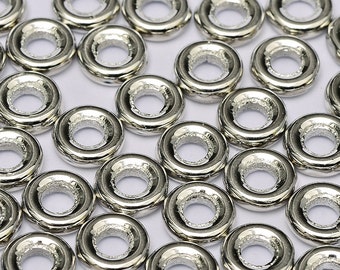 GLASS RINGS/RONDELLES