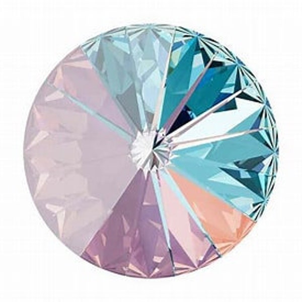 Swarovski LAVENDER DELITE Crystal: Chaton 1088/39ss - 12 pcs; Rivoli 1122/12 or 14mm - 4 pcs ~ Choose item and quantity from dropdown