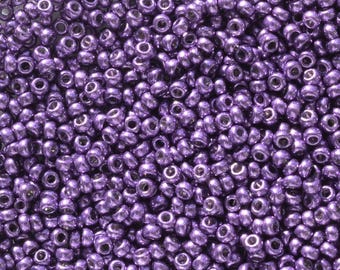 11-5109 DC GALVANIZED Dark Lilac MIYUKI 11/0 Seed Bead 10 grams (approx 1100 beads)