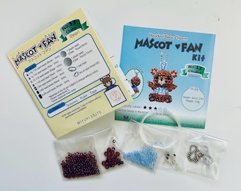 MASCOT FAN Miyuki Bead Charm Kits (choose your favorites in the drop down below