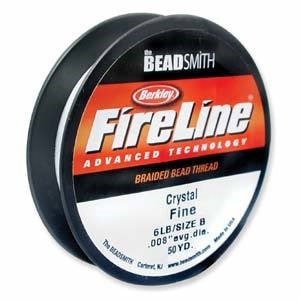  Wholesale BeadSmith Fireline Braided Beading Thread, 4 LB Test  and .005 Thick, 300 Yards, Black Satin