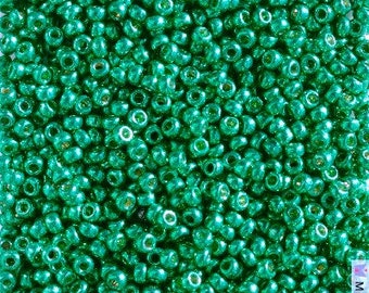 11-5106 DC GALVANIZED Dark Aqua Green MIYUKI 11/0 Seed Bead 10 grams (approx 1100 beads)