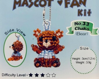 MASCOT FAN Miyuki Bead Charm Kits (choose your favorites in the drop down below