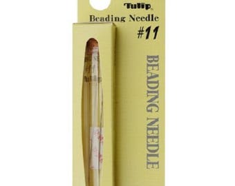 TULIP® Needles, Size 11, 4 needles, corked clear vial, flexible and strong