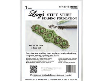 Lacy's Stiff Stuff Felt Beading Foundation, 8.5x11 Sheet