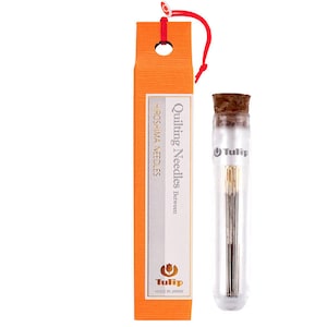 Tulip Quilting Needles: Japanese Steel, Gold Tip (6 pc)