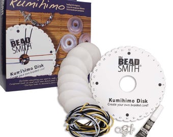 BEADSMITH KUMIHIMO- Small Starter kit - Round Disk
