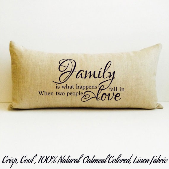 Family Pillow Custom Pillow Cover Custom Throw Pillow Best Etsy