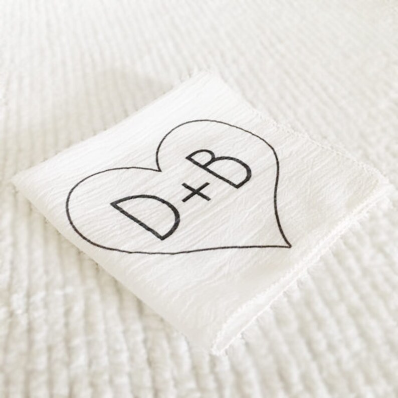 Cotton Pocket Square 2nd Year Anniversary Cotton Anniversary Etsy