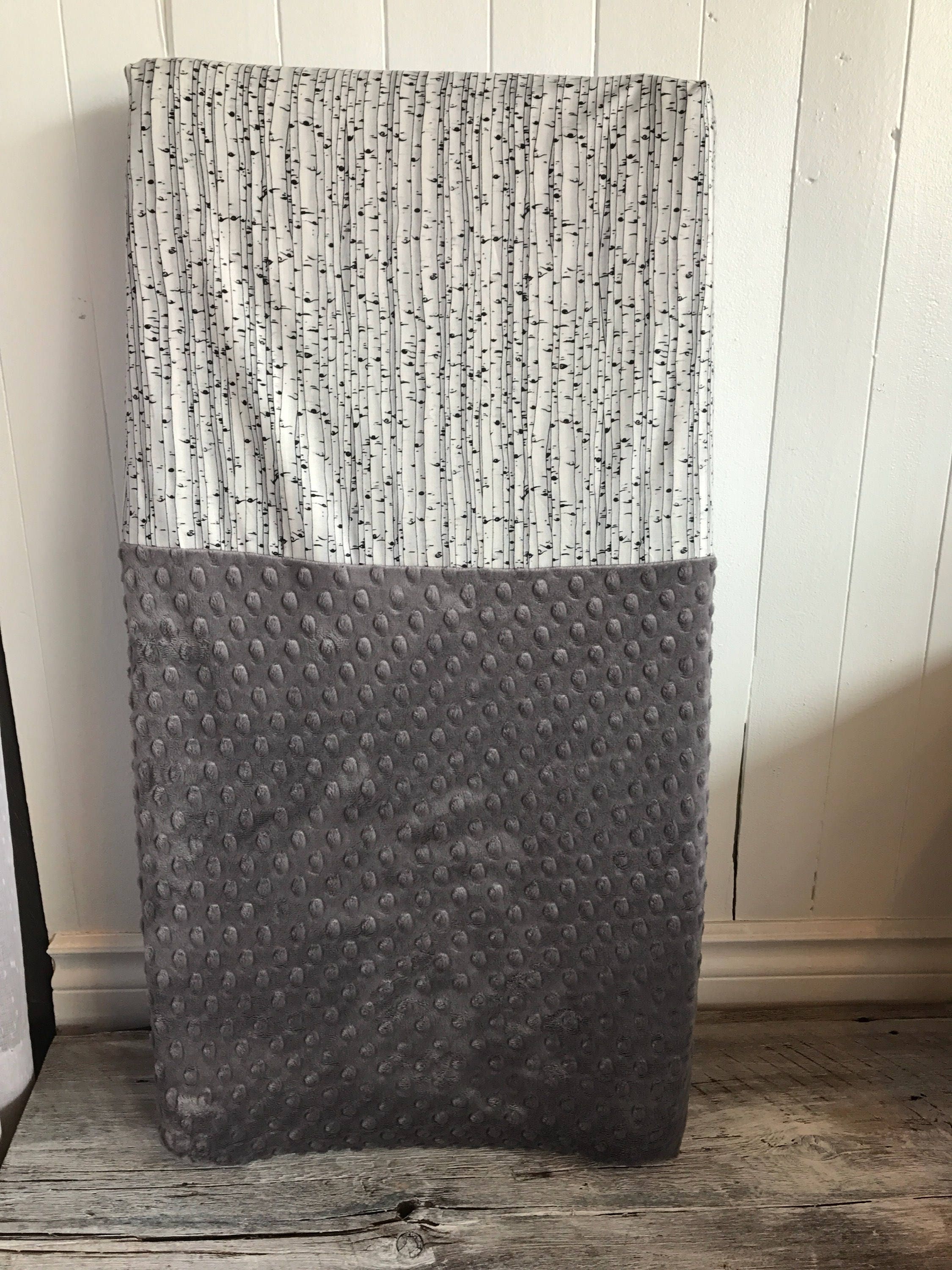 birch tree crib sheet