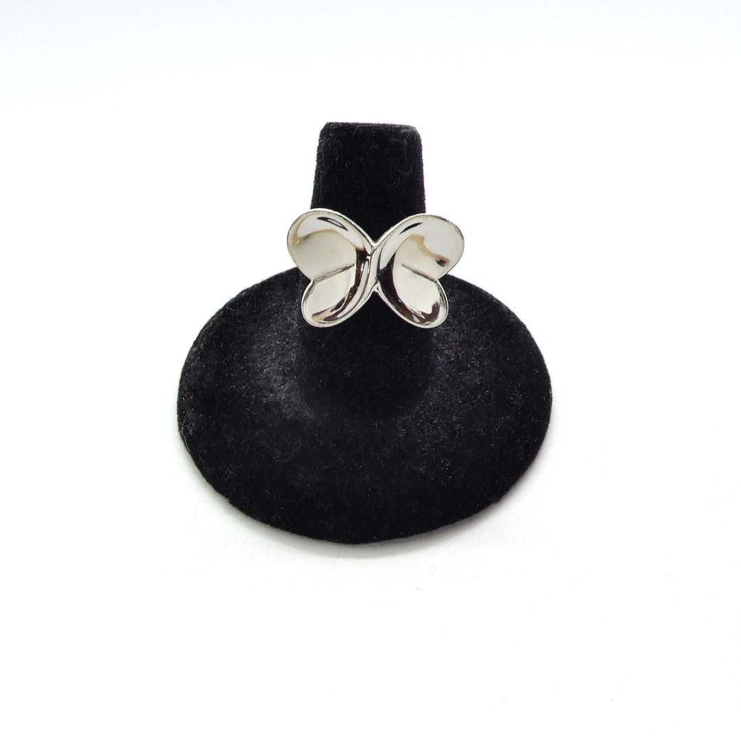Vintage Love Earth Sterling Silver 925 AU Modernist