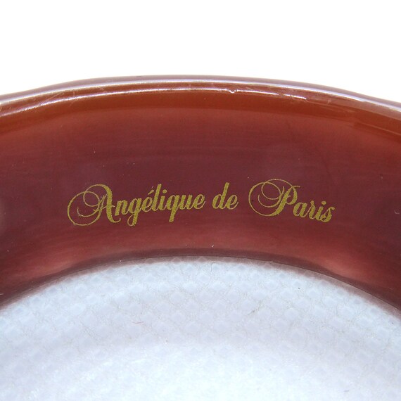 Vintage Angélique de Paris Rhodium Plated Chocola… - image 6