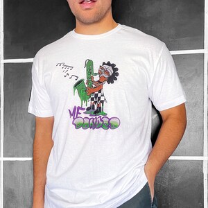Lisa Doomed Cotton Heavy Tee, Simpsons, MF Doom, Hip Hop