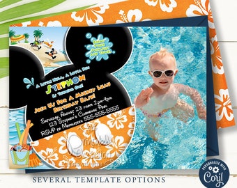 mickey mouse paddling pool