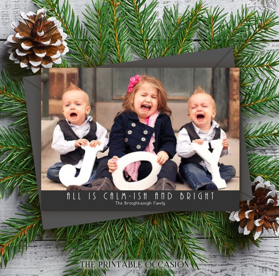 EDITABLE Funny Christmas Card Templates, Funny Christmas Photo Cards EDITABLE Funny Christmas Card Templates, Funny Christmas Photo Cards
